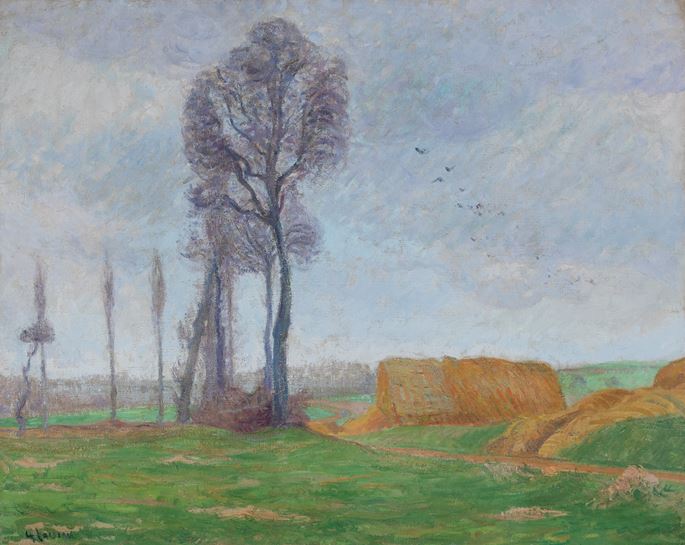 Gustave Loiseau - Paysage d&#39;Automne à Nesle la Vallée | MasterArt